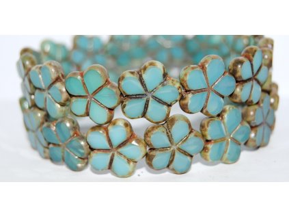 Flowers 17mm - Table cut beads