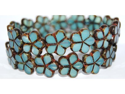 Flowers 17mm - Table cut beads