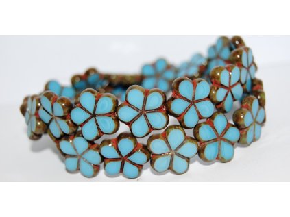 Flowers 17mm - Table cut beads