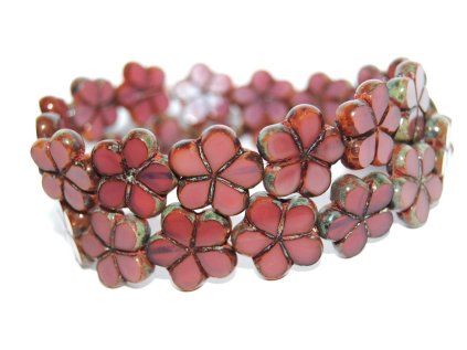 Flowers 17mm - Table cut beads