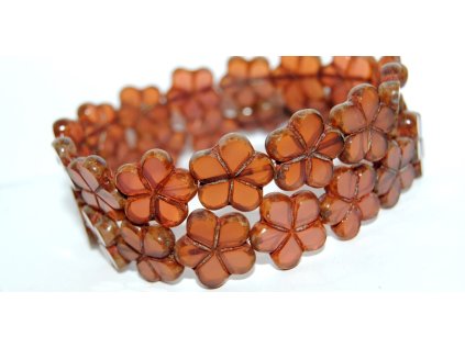 Flowers 17mm - Table cut beads