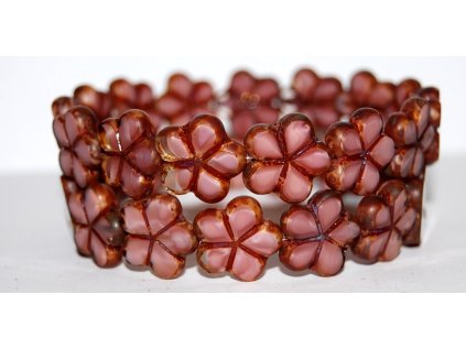 Flowers 17mm - Table cut beads