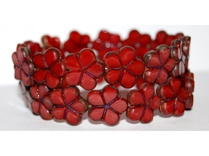 Flowers 17mm - Table cut beads