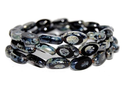 Table cut - RAYS on oval 19x10mm