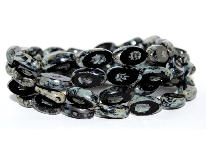 Table cut - RAYS on oval 19x10mm