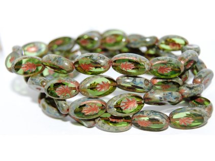 Table cut - RAYS on oval 19x10mm