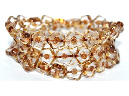 Table cut - Flower with dot 11mm