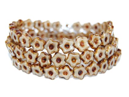 Table cut - Flower with dot 11mm