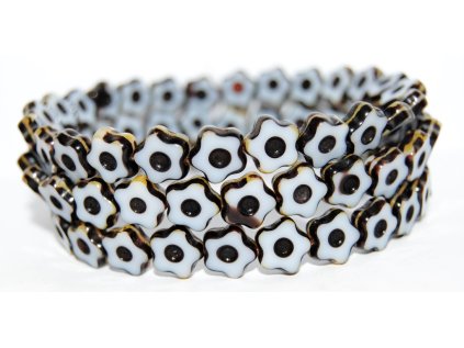 Table cut - Flower with dot 11mm