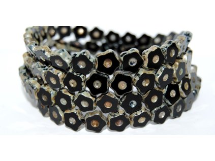 Table cut - Flower with dot 11mm