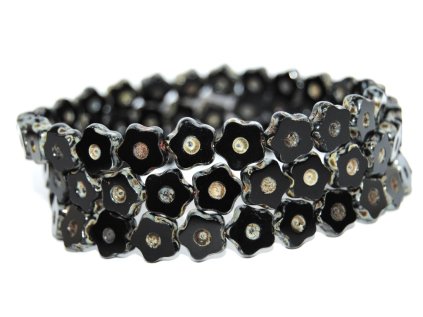 Table cut - Flower with dot 11mm