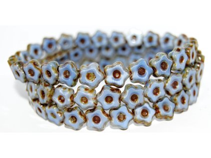 Table cut - Flower with dot 11mm