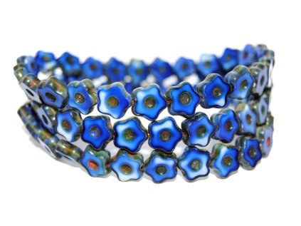 Table cut - Flower with dot 11mm