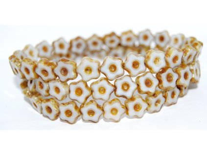 Table cut - Flower with dot 11mm