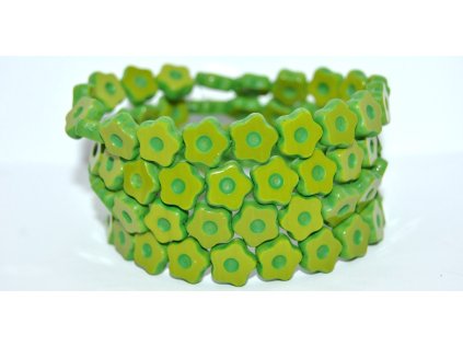 Table cut - Flower with dot 11mm