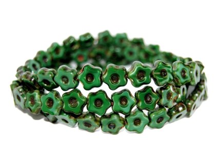 Table cut - Flower with dot 11mm