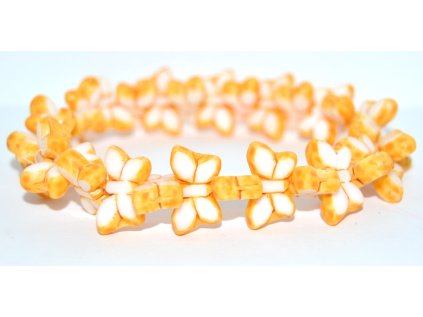 Butterfly - Table cut beads -20x12mm