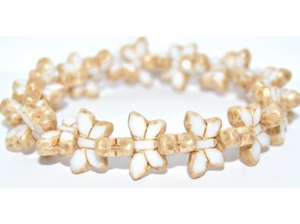 Butterfly - Table cut beads -20x12mm