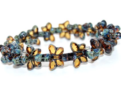 Butterfly - Table cut beads -20x12mm