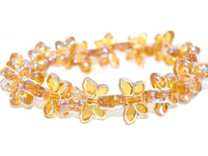 Butterfly - Table cut beads -20x12mm
