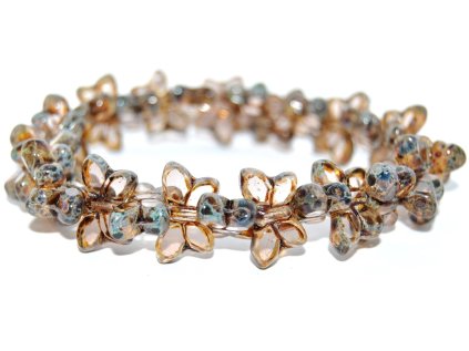 Butterfly - Table cut beads -20x12mm