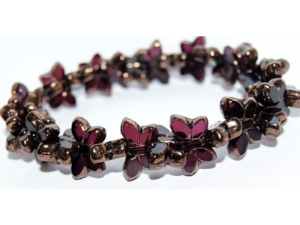 Butterfly - Table cut beads -20x12mm