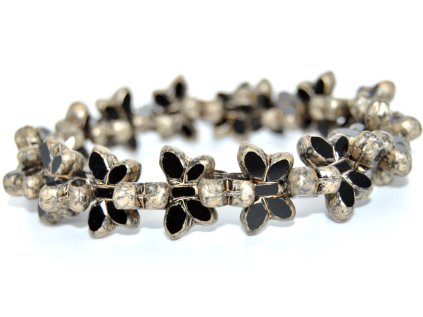 Butterfly - Table cut beads -20x12mm