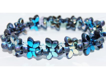 Butterfly - Table cut beads -20x12mmdouble-sided AB