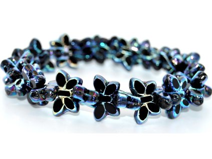 Butterfly - Table cut beads -20x12mm