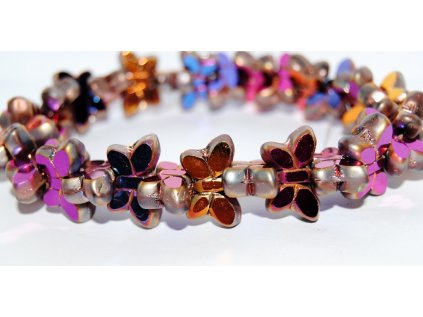 Butterfly - Table cut beads -20x12mm