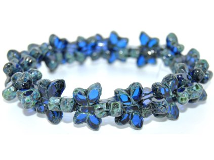 Butterfly - Table cut beads -20x12mm