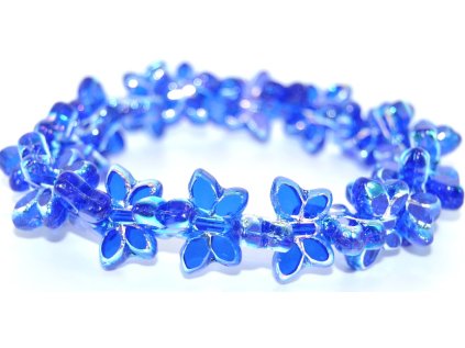 Butterfly - Table cut beads -20x12mm