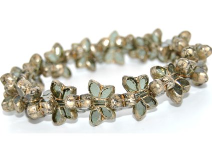 Butterfly - Table cut beads -20x12mm