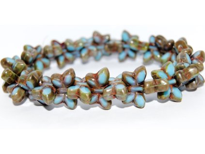 Butterfly - Table cut beads -20x12mm