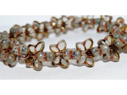 Butterfly - Table cut beads -20x12mm