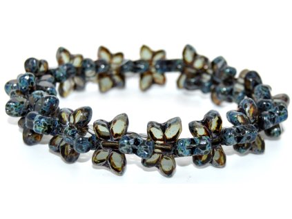 Butterfly - Table cut beads -20x12mm