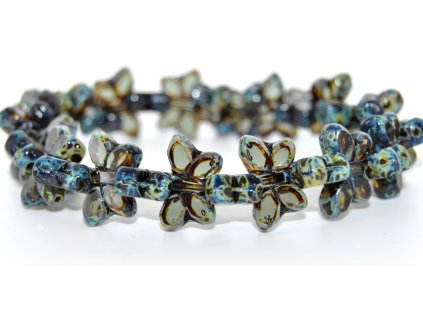 Butterfly - Table cut beads -20x12mm