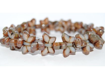 Butterfly - Table cut beads -20x12mm