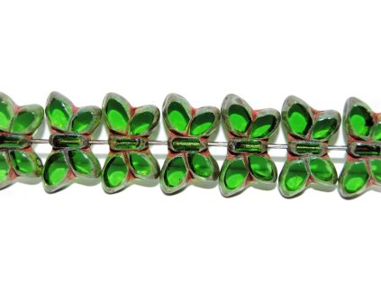 Butterfly - Table cut beads -20x12mm