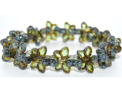 Butterfly - Table cut beads -20x12mm