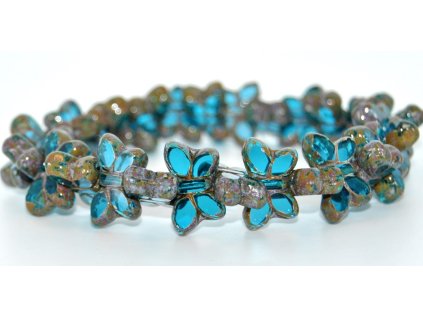 Butterfly - Table cut beads -20x12mm