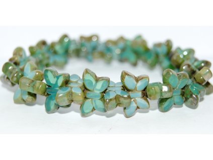 Butterfly - Table cut beads -20x12mm