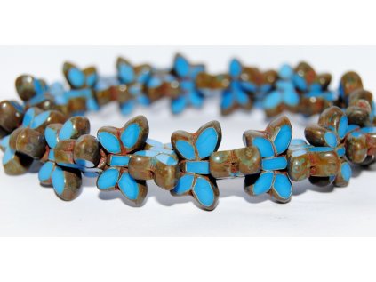 Butterfly - Table cut beads -20x12mm
