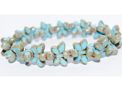 Butterfly - Table cut beads -20x12mm