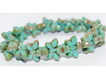 Butterfly - Table cut beads -20x12mm