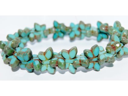 Butterfly - Table cut beads -20x12mm