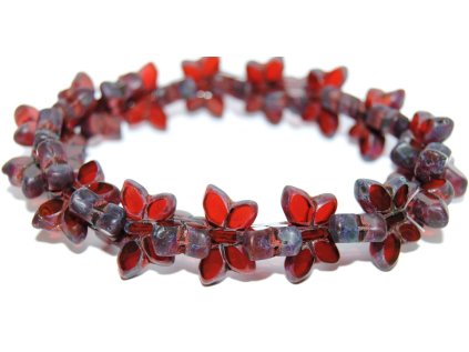 Butterfly - Table cut beads -20x12mm