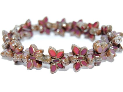 Butterfly - Table cut beads -20x12mm