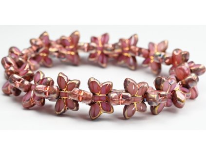 Butterfly - Table cut beads -20x12mm