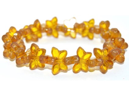 Butterfly - Table cut beads -20x12mm